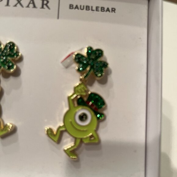 Disney Pixar BaubleBar Monsters Inc Earrings for Pierced Ears‎ (new) (w/x) - Picture 2 of 9